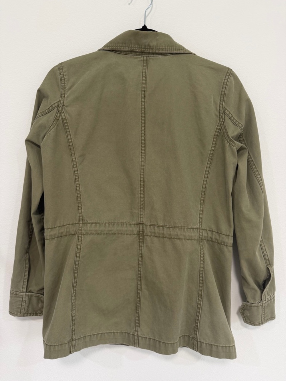 Madewell Fleet Jacket in Olive Green Utility Style - Picture 9 of 10
